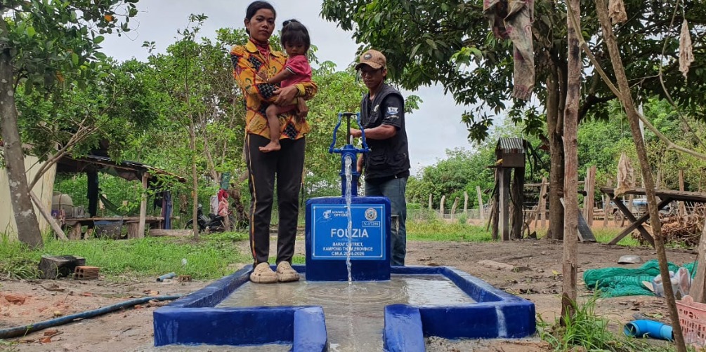 Collecte puits Cambodge "Allah Préserve nous"