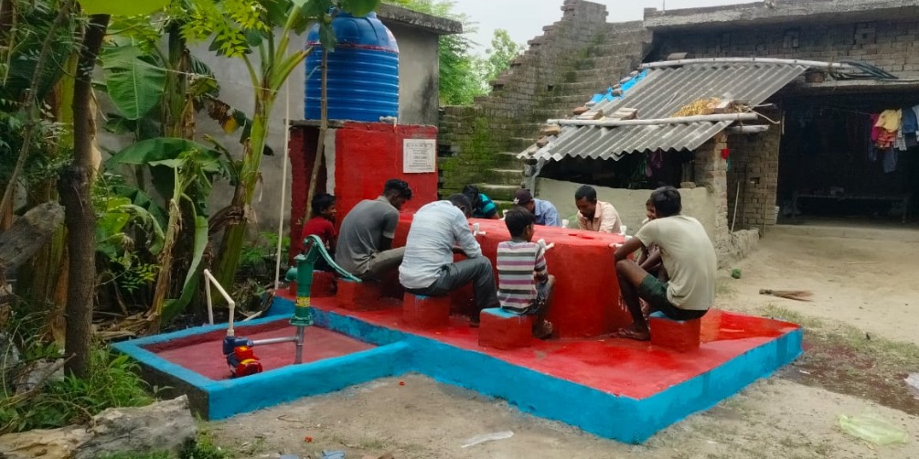 Collecte puits Népal "PUITS N°38"