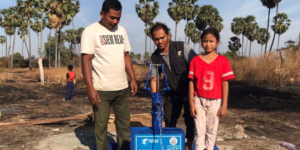 Collecte puits Cambodge "ISLAM"