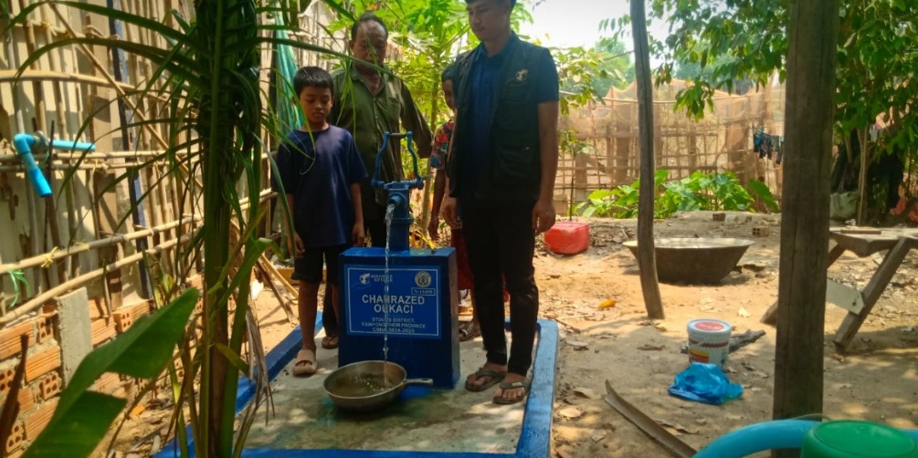 Collecte puits Cambodge "Al-Shifa"
