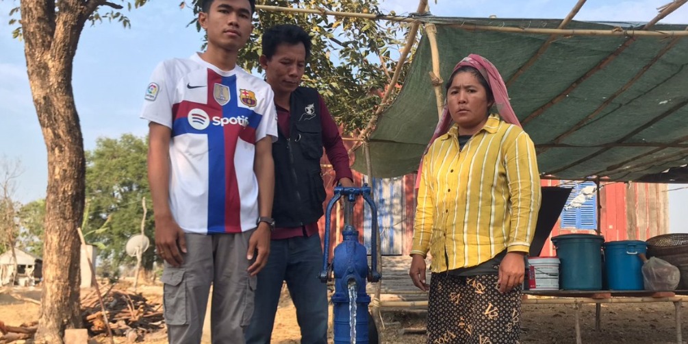 Collecte puits Cambodge "Bouadma Lineda"