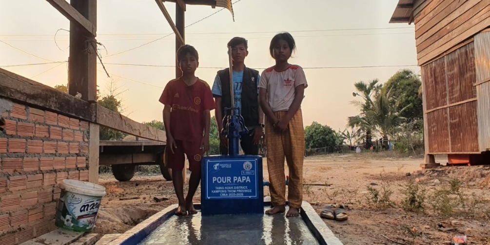 Collecte puits Cambodge "LOUINES BABACI"