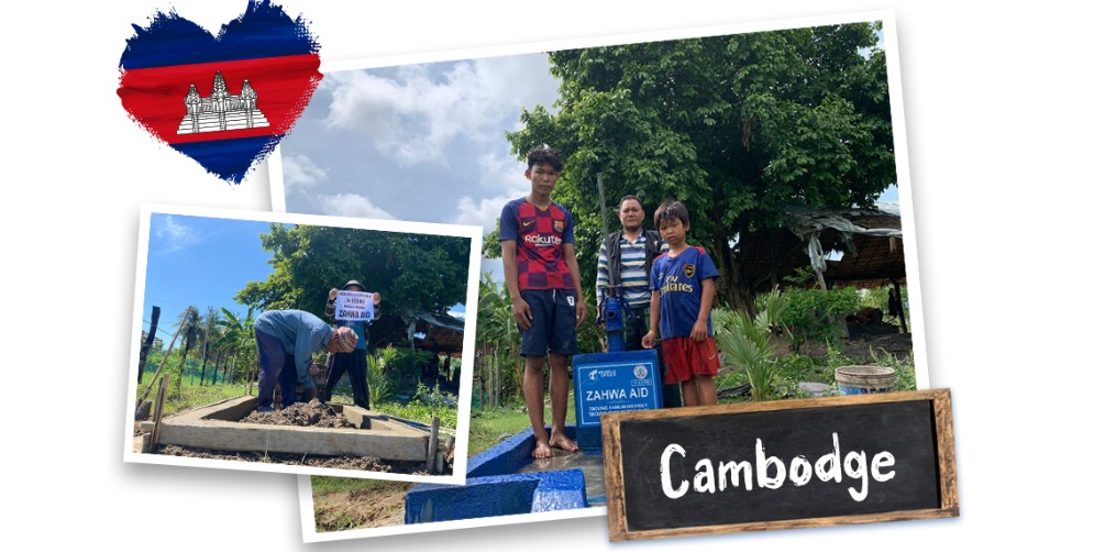 Collecte puits Cambodge "BELHADJ CHOUALA 2"
