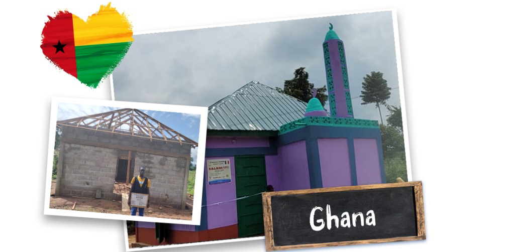 Mosquée Ghana « LA ILLAHA ILLA ALLAH » - 30m2