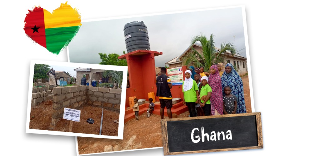 Collecte Château d'eau Ghana "Belkacem BOUMEZOUGH"