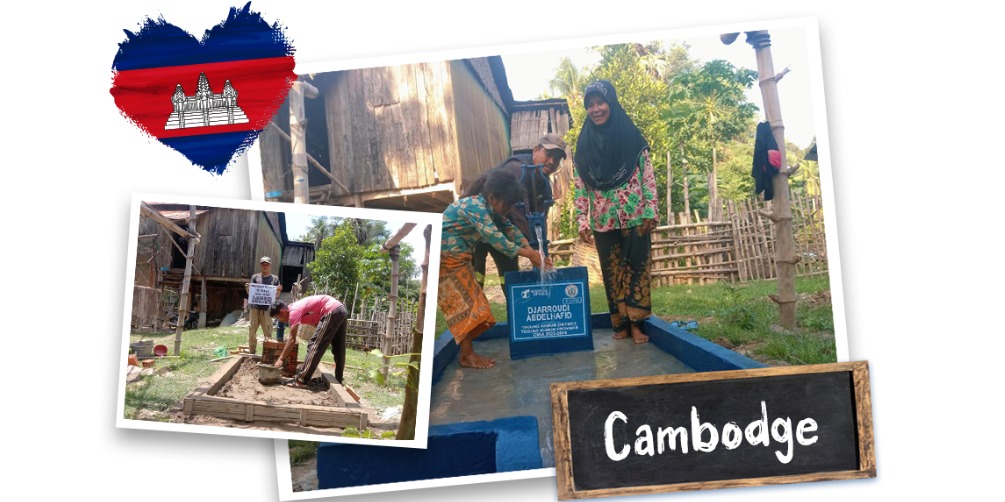 Collecte puits Cambodge "Zaïna"