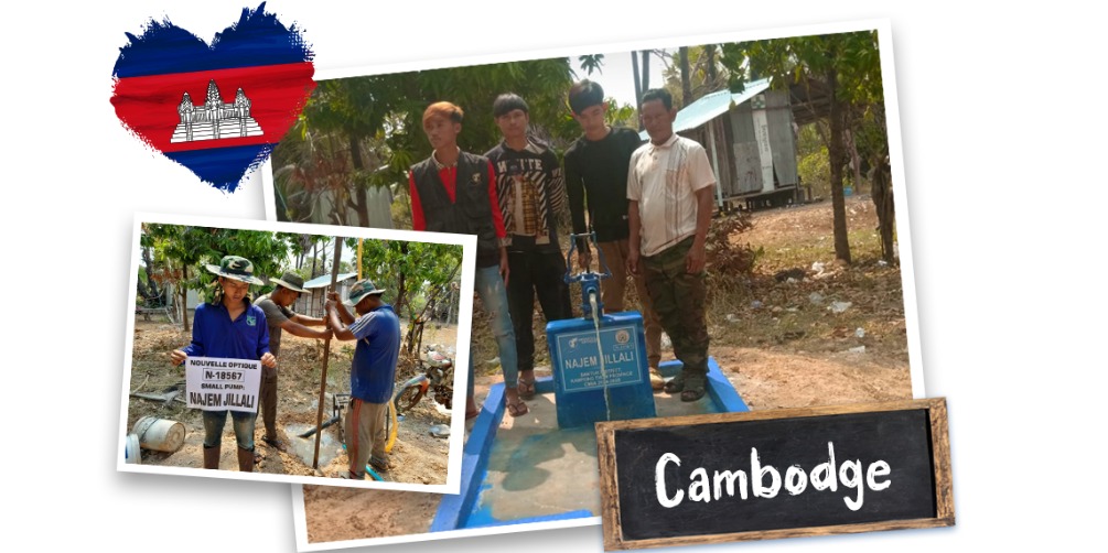 Collecte puits Cambodge "Ali et aicha Briki"