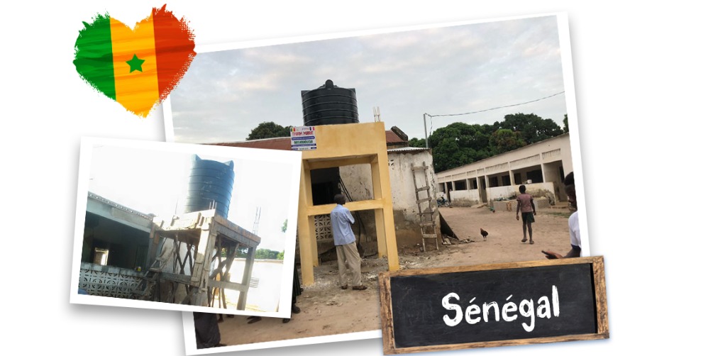 Collecte Château d'eau Sénégal "Calou Correa"