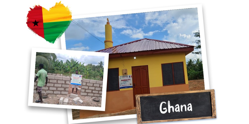 Collecte Mosquée Ghana « Mosquée Rayan Daho » - 30m2