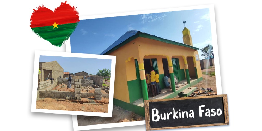 Collecte Burkina Faso « Masjid tawba » - 100m2
