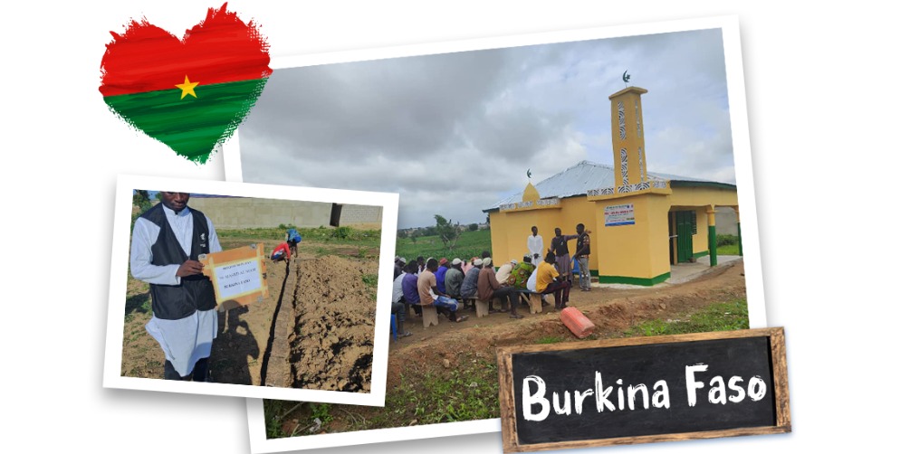Collecte Burkina Faso « Mosquée Rahman » - 100m2