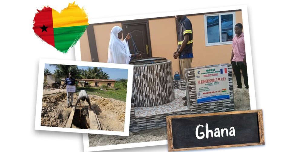 Collecte Puits au Ghana "FIRDAWS"