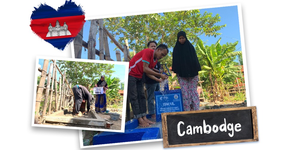 Collecte puits Cambodge "Hassanates 34"