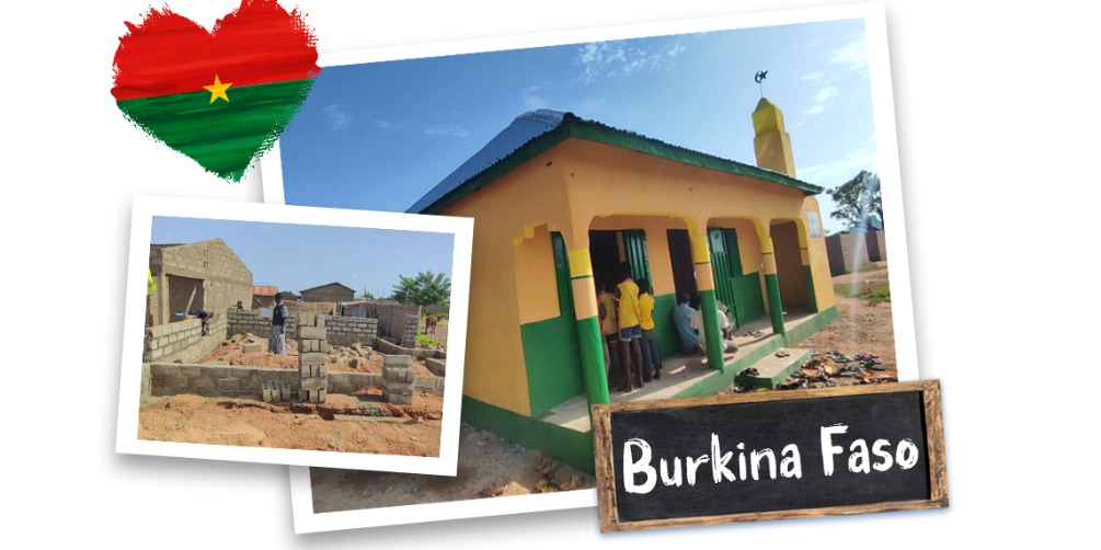 Collecte Mosquée 230m2 au Burkina Faso "Mebarkia Meriem"
