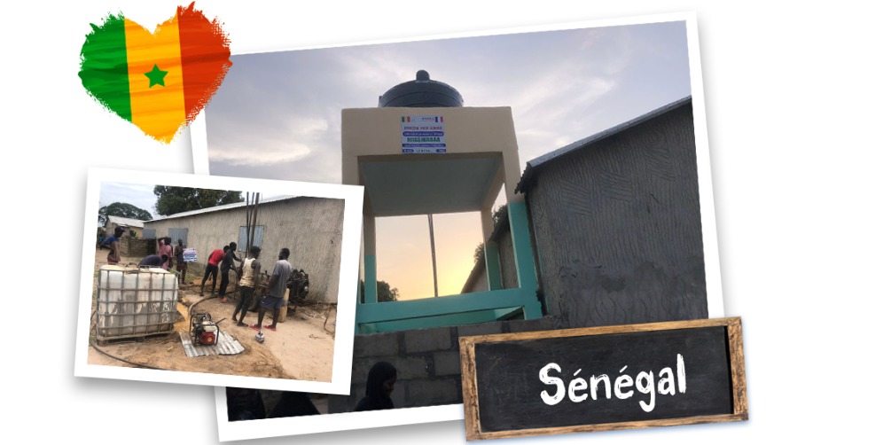 Collecte Château d'eau Sénégal "Puits Bismillah 2025"