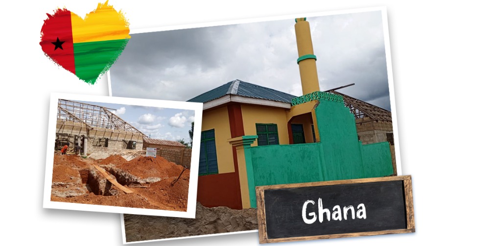 Collecte Mosquée Ghana "Nabil Mosque" - 30 m2