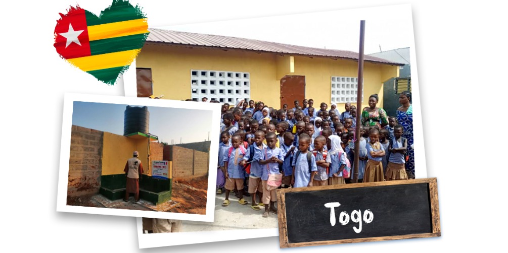 Collecte Ecole 2 classes Togo “Walid Ayed”