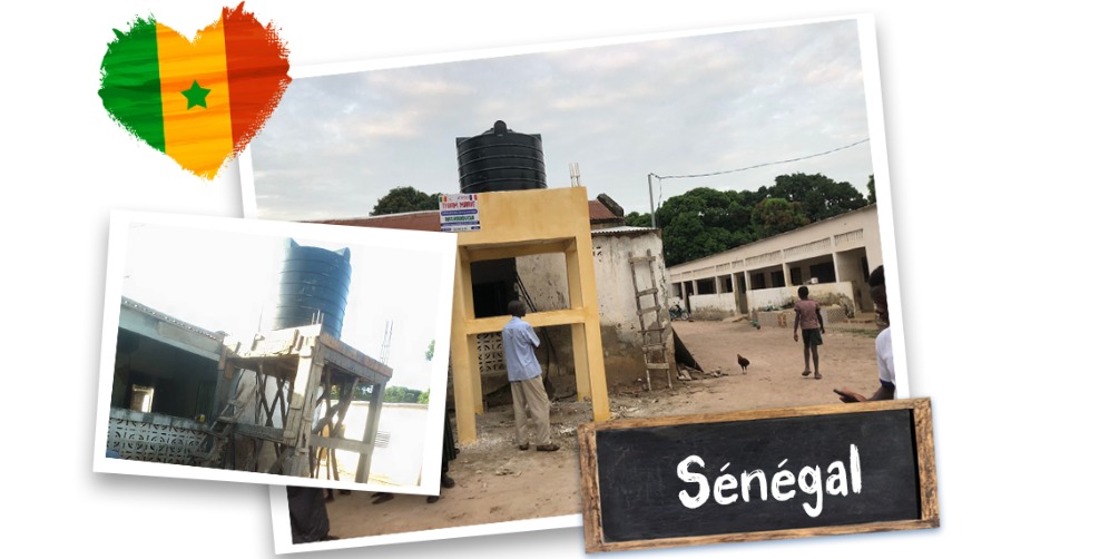 Collecte Château d'eau Sénégal "Source pour les Âmes"