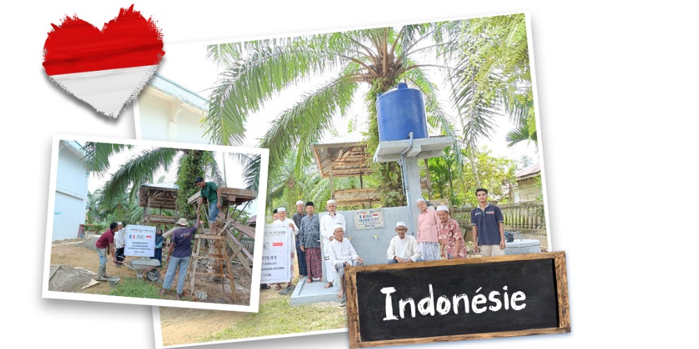Collecte Château d'eau Indonésie "AL-NĀFI’"