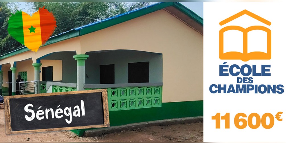 Collecte Ecole au Sénégal "École des champions"